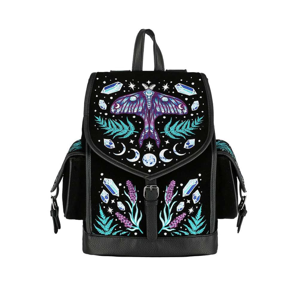 Restyle - Enchanted Forest Rugtas - Zwart